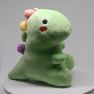 Dinosaur plush keychain