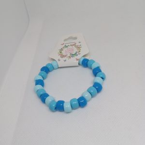 Ocean Breeze Blue Bead Bracelet