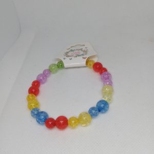Vivid Burst Beaded Bracelet