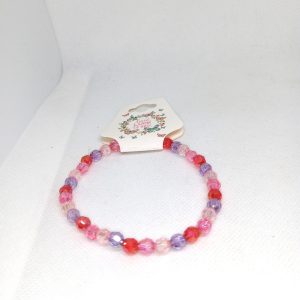 Blush Berry Spark Beaded Bracelet