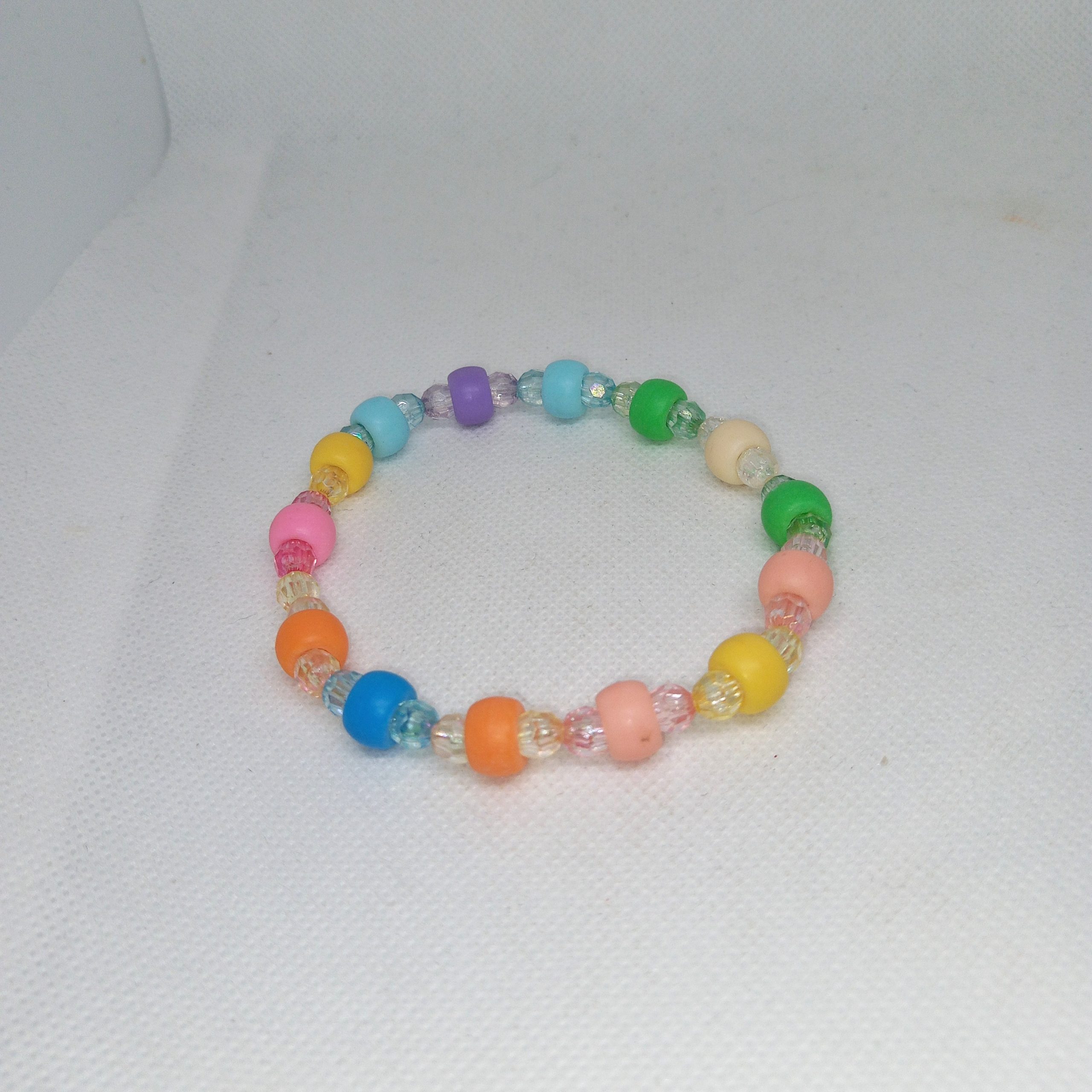 Pastel Pop Bead Bracelet