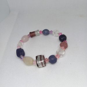 Pastel Dreams Glass Bead Bracelet