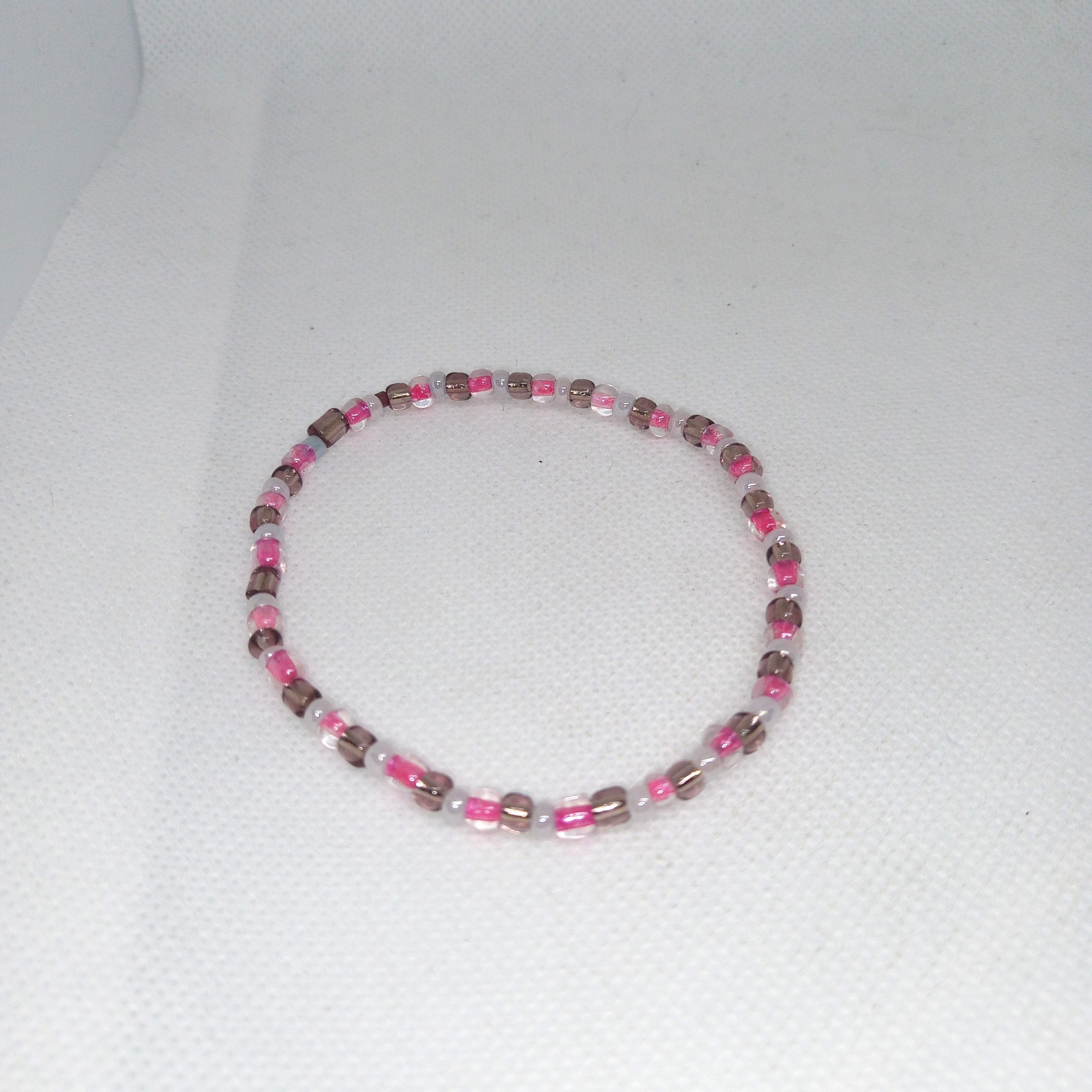 Blush Bloom Bead Bracelet