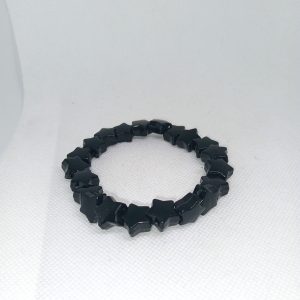 Black Star Bead Bracelet Celestial Vibes Jewelry