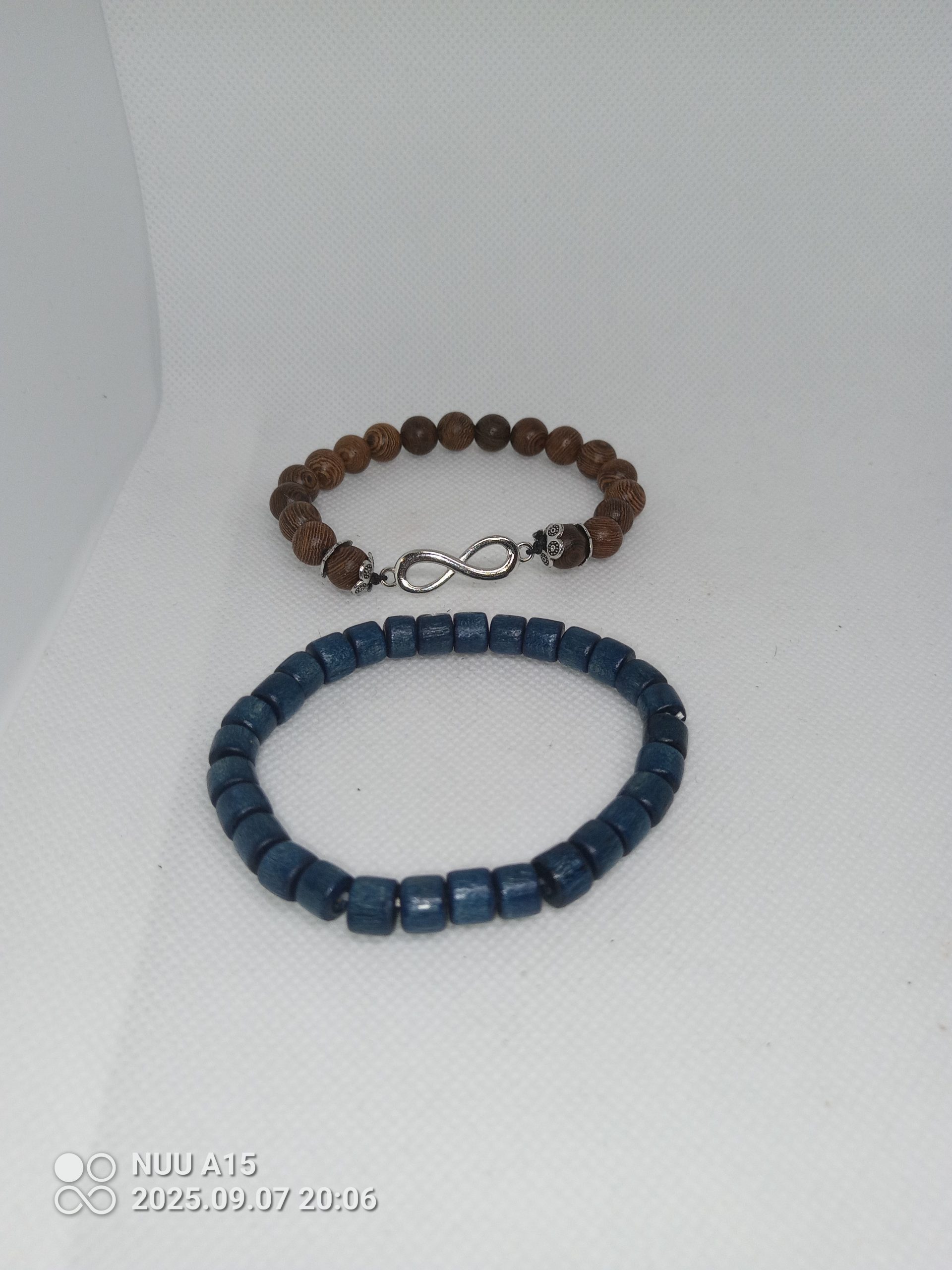 Rustic Charm & Ocean Calm Bracelet Duo - Image 2