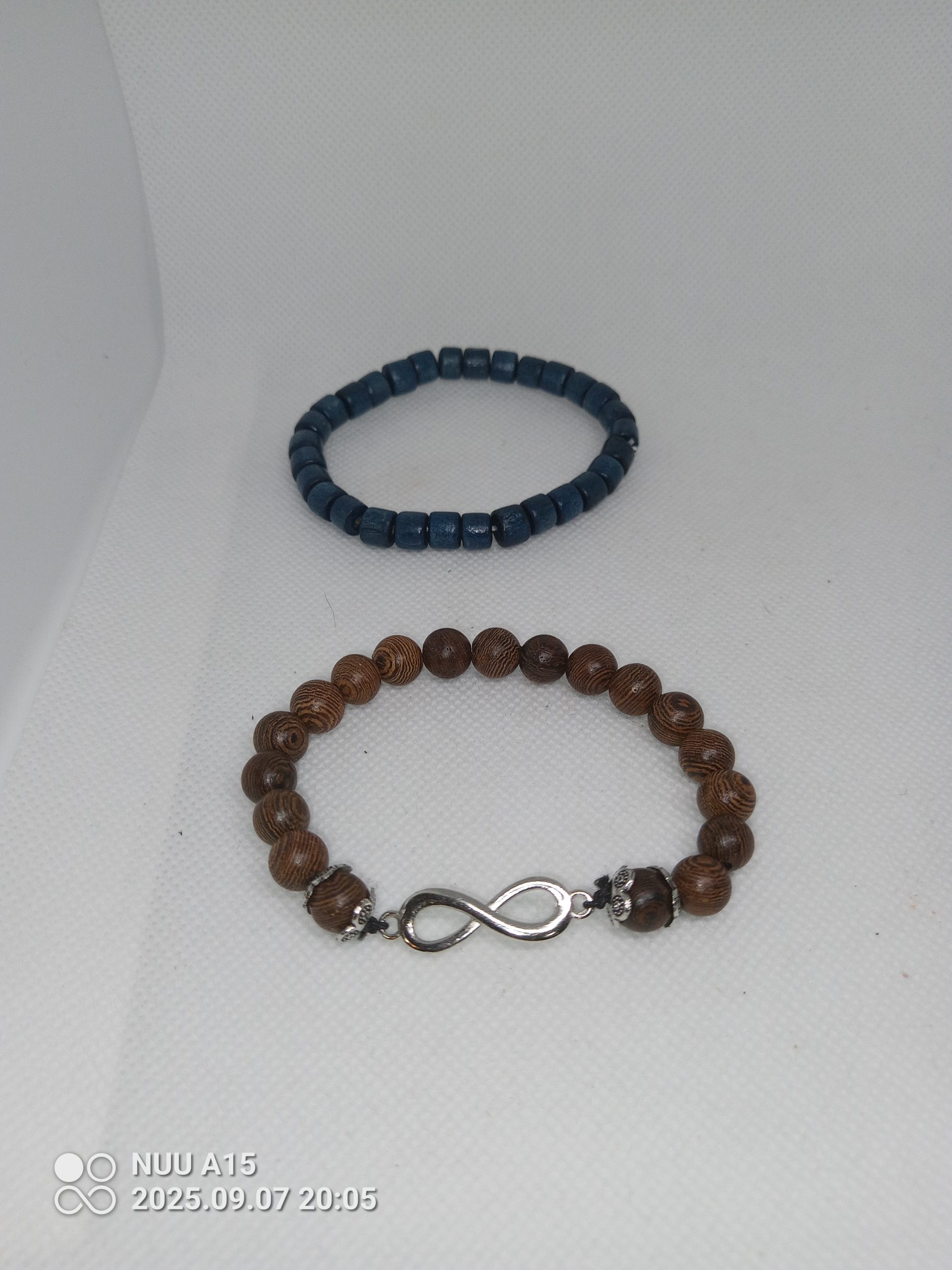 Rustic Charm & Ocean Calm Bracelet Duo
