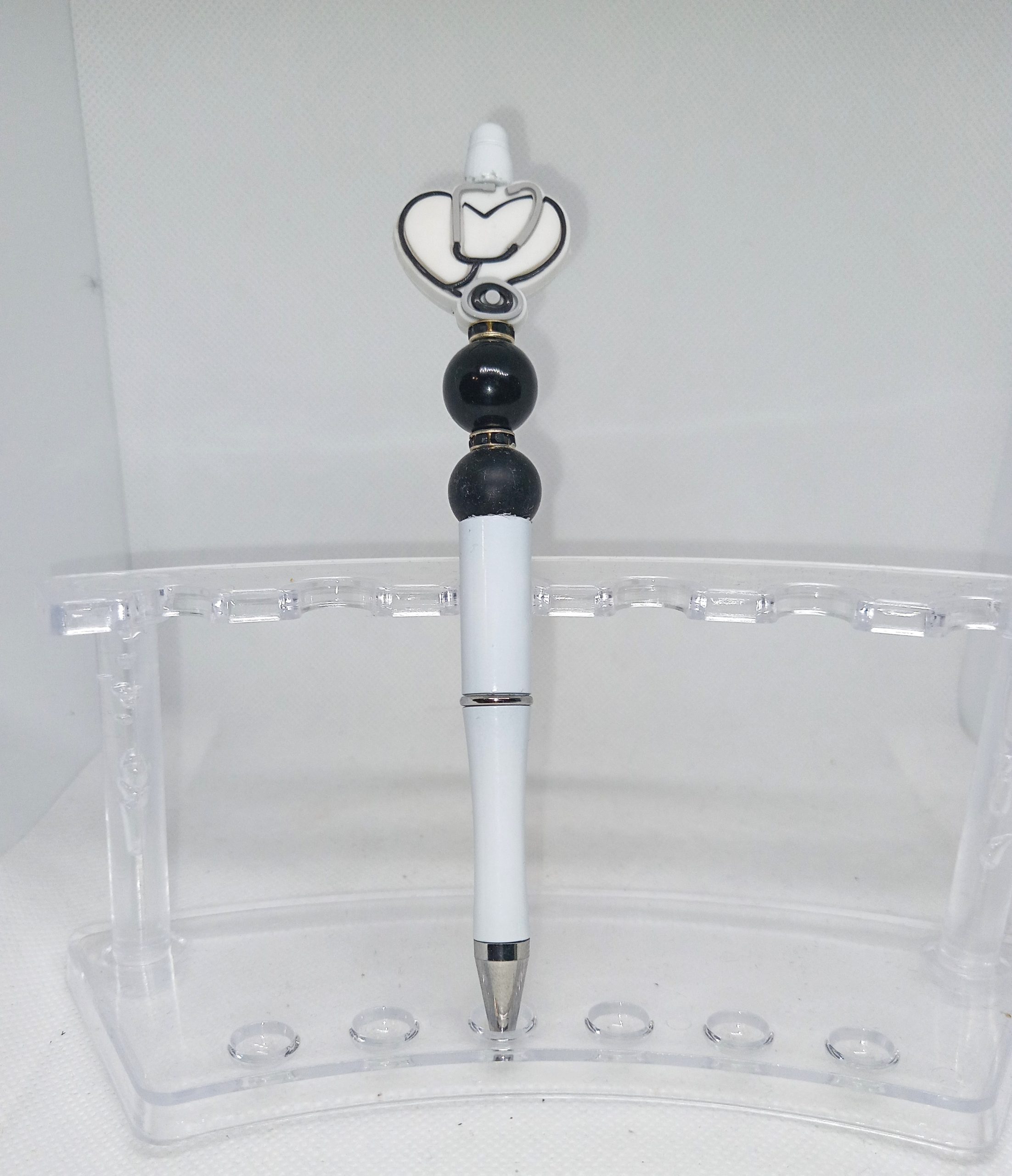 Stethoscope Bead Pen Silicone & Bubble Gum Charm Pen - Image 4