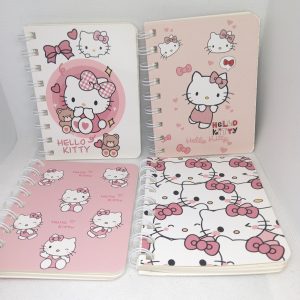 Hello Kitty Spiral Notebooks Kawaii Pink Sanrio Stationery