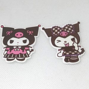 Kuromi Stickers Cute Sanrio Sticker Set (2-Pack)