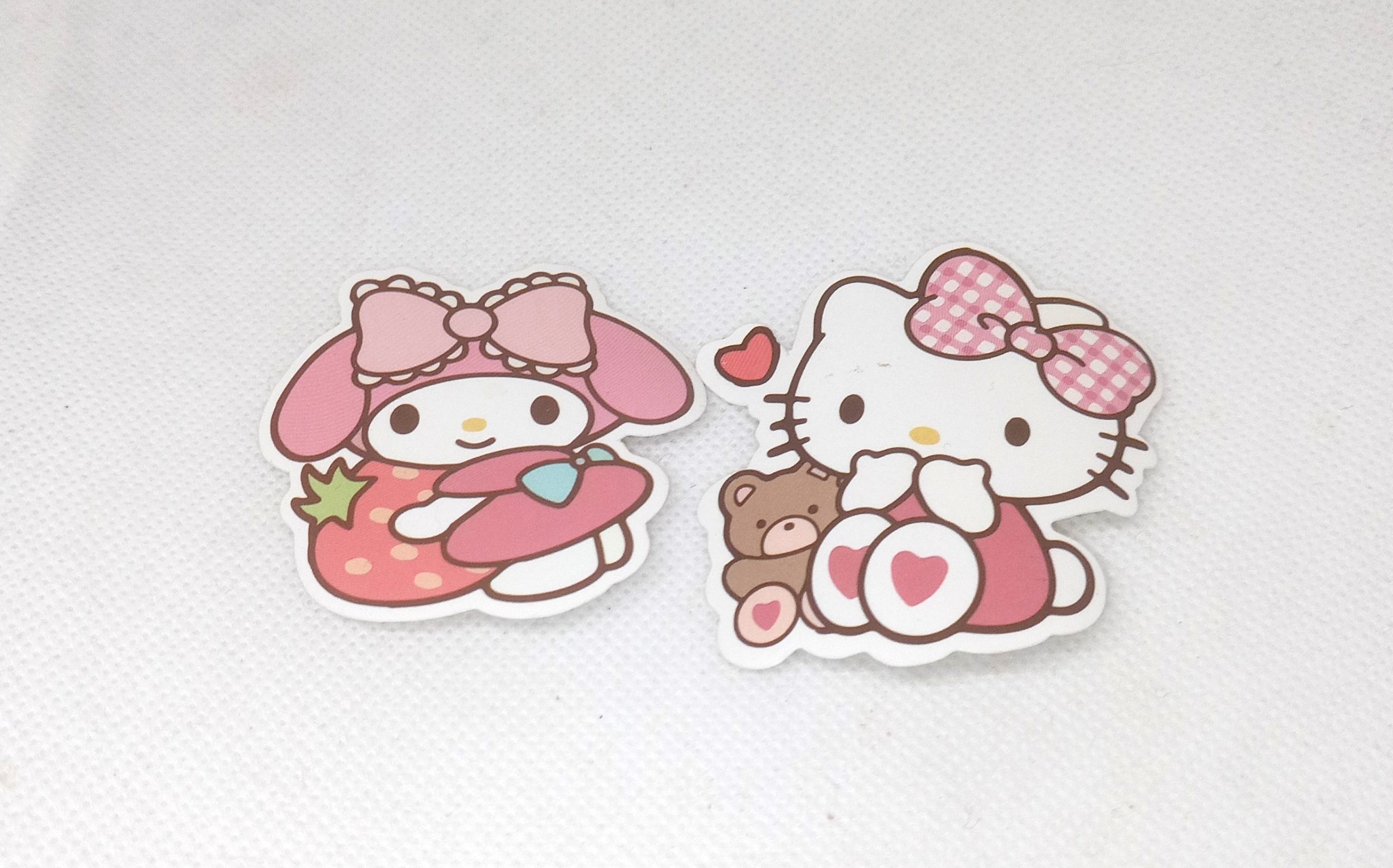 My Melody & Hello Kitty Stickers for Planners, Laptops & Crafts