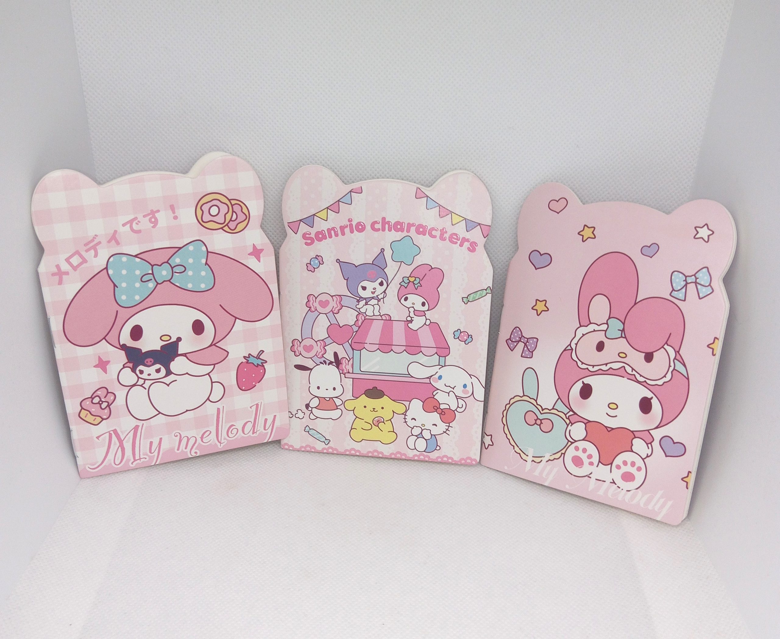 My Melody & Sanrio Characters Mini Kawaii Notebooks
