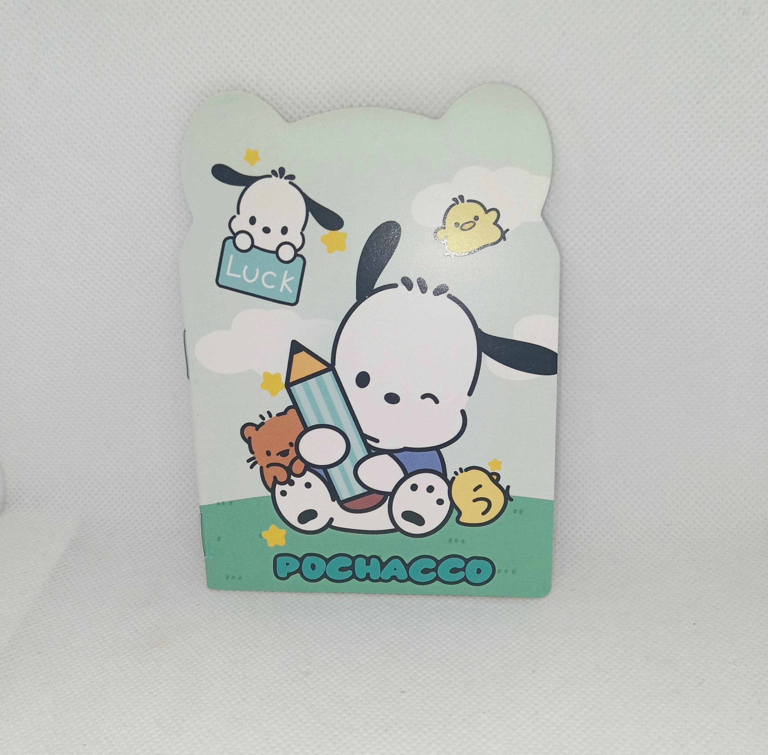 Pochacco Shaped Notebook Sanrio Mini Notepad - Image 2