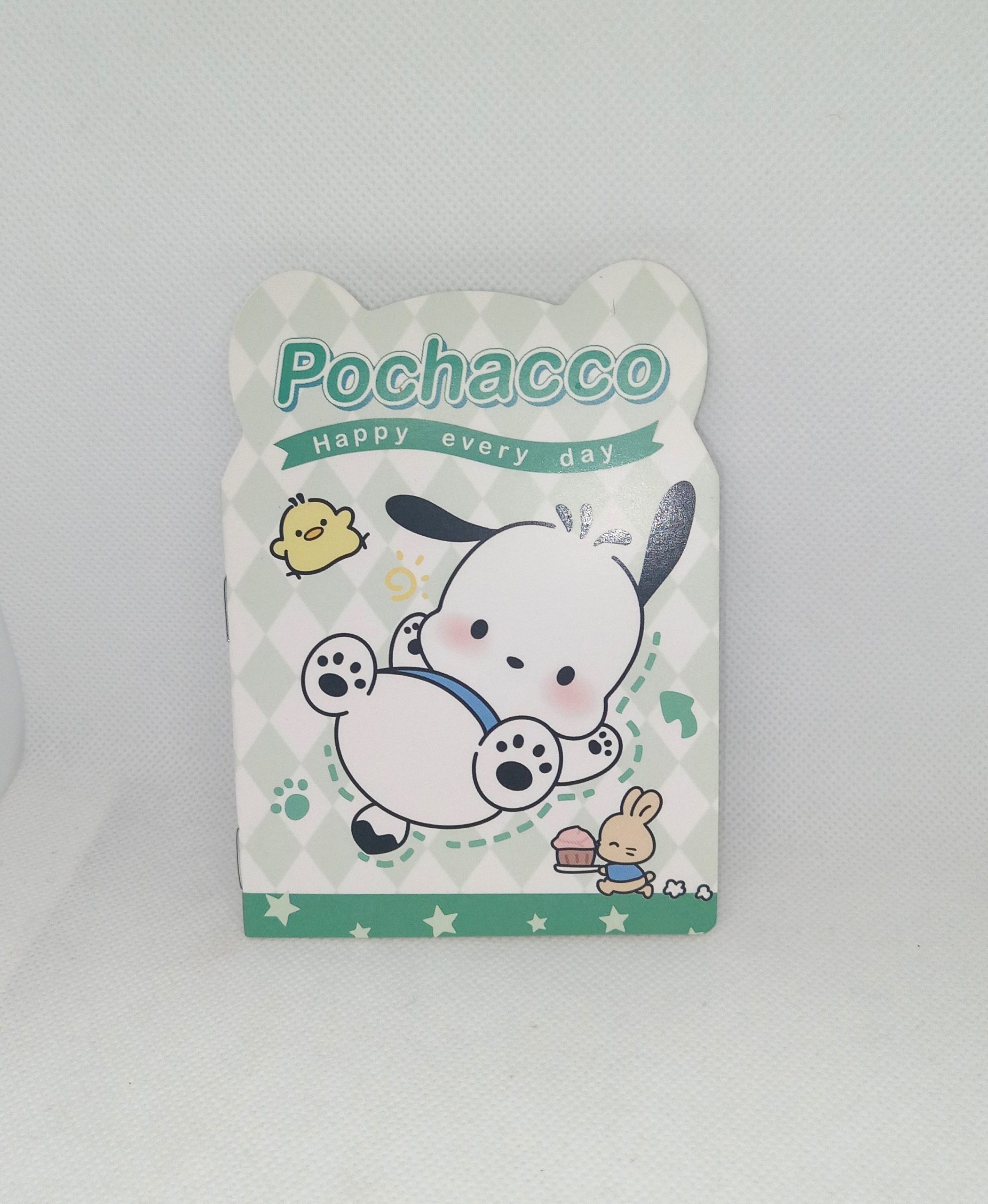 Pochacco Shaped Notebook Sanrio Mini Notepad - Image 4