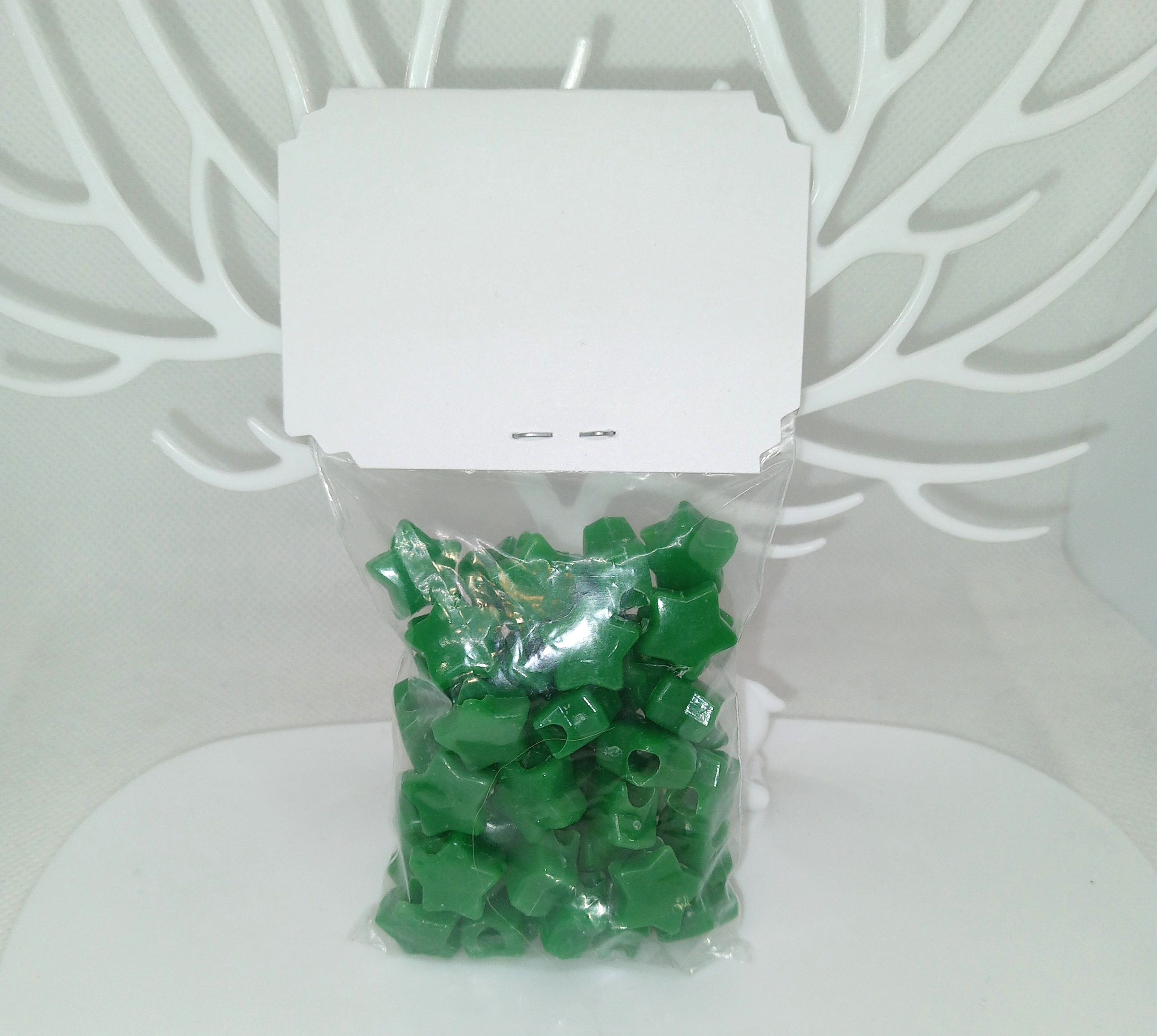 Kawaii Green Star Beads Cute Craft Beads for Jewelry - Image 2